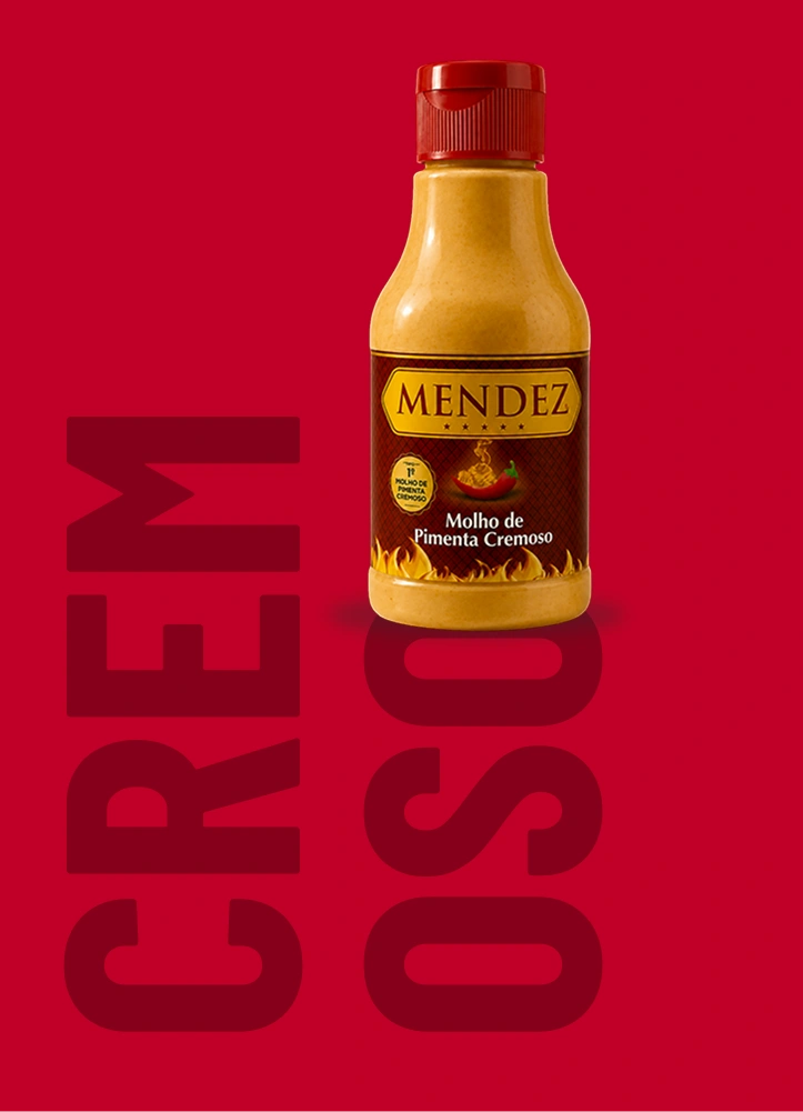 Molho de Pimenta Cremoso Mendez
