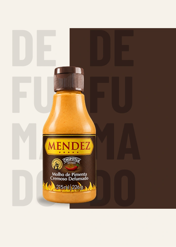 Molho de Pimenta Defumado Mendez