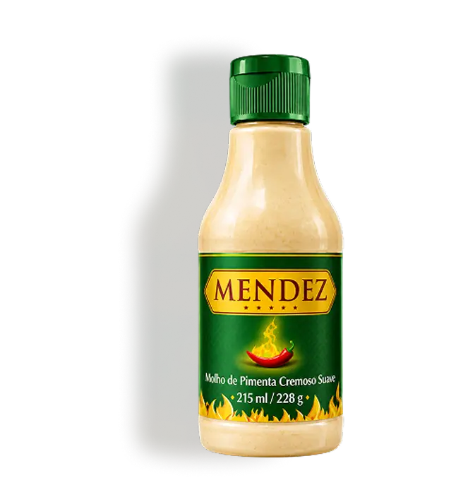 Molho de Pimenta Suave Mendez
