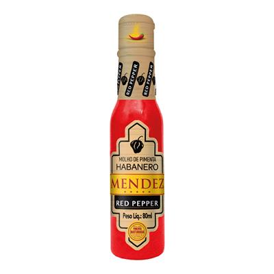 Molho de Pimenta Habanero Red Pepper Mendez 80ml