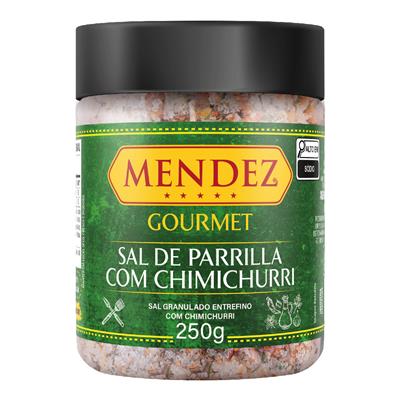 Sal de Parrilla Gourmet com Chimichurri Mendez 250g