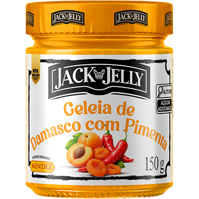 Geleia Jack Jelly de Damasco com Pimenta 150g