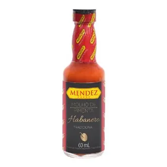 Molho de Pimenta Habanero Tradicional Mendez