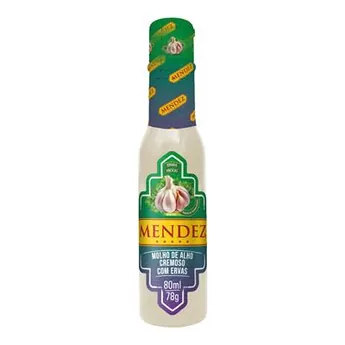 Molho de Alho Cremoso com Ervas Mendez