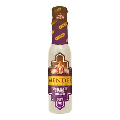 Molho de Alho Cremoso Defumado Mendez 80ml