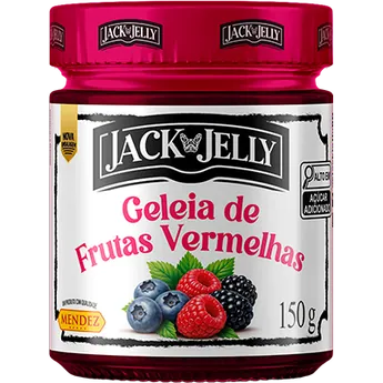 Geleia Jack Jelly de Frutas Vermelhas