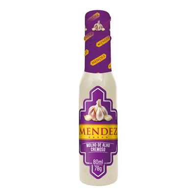 Molho de Alho Cremoso Mendez 80ml